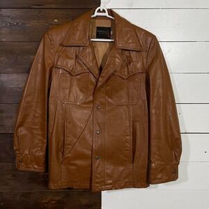 Vintage 70s Leather Jacket